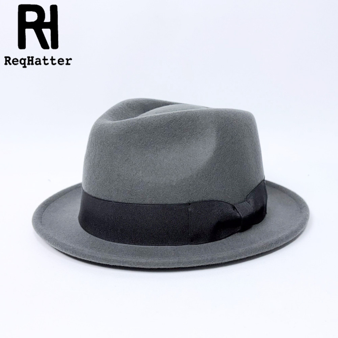 帽子 ハット メンズ レディース ReqHatter レックハッター オーストラリアウール 中折フェルトハット RH104 | ReqHatter | 02