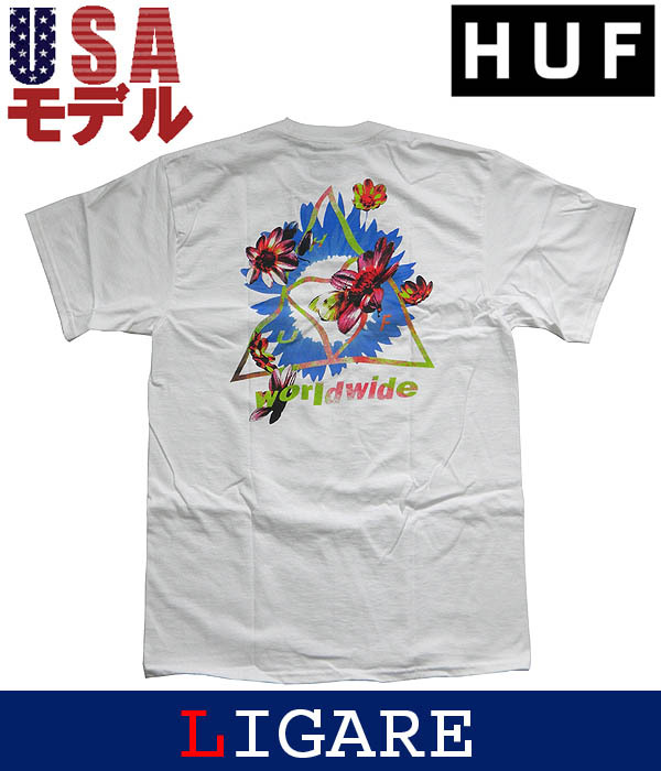 HUF メンズ半袖Tシャツ、カットソー（柄：花柄、フラワー）の商品一覧 