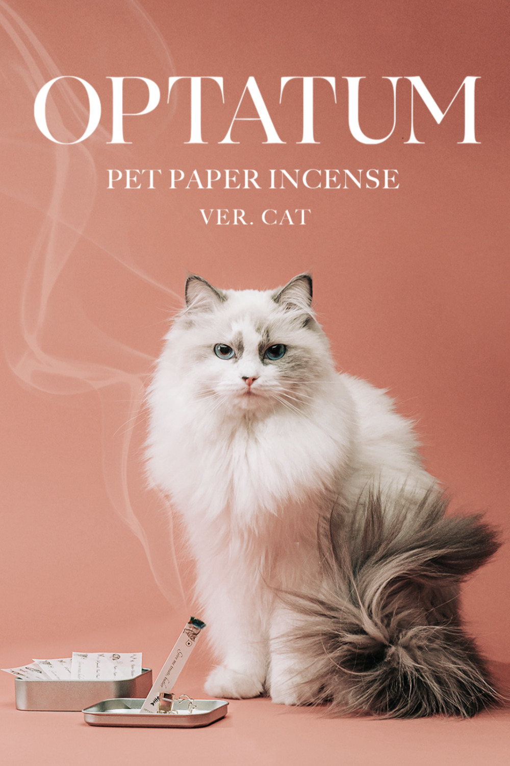 OPTATUM ペーパーインセンス VER.CAT 猫ちゃん ペット向け フローラル