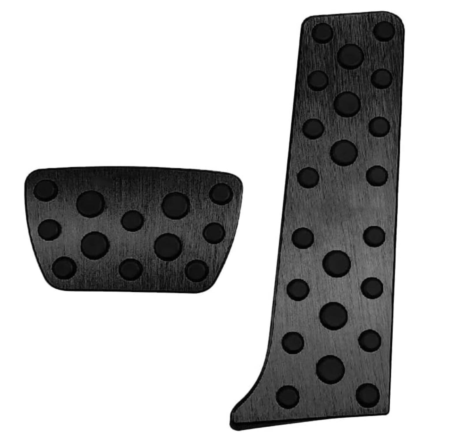 トヨタ 新型クラウンクロスオーバー/クラウンスポーツ 専用共通 アルミペダルカバー  ブレーキアクセルカバー 2PCS 滑り止め付きシルバー ブラック  選べる2色 |  | 02