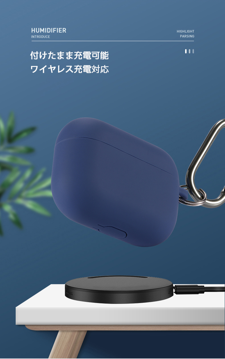 ワイヤレスイヤホンケース 保護カバー シリコン...の詳細画像4