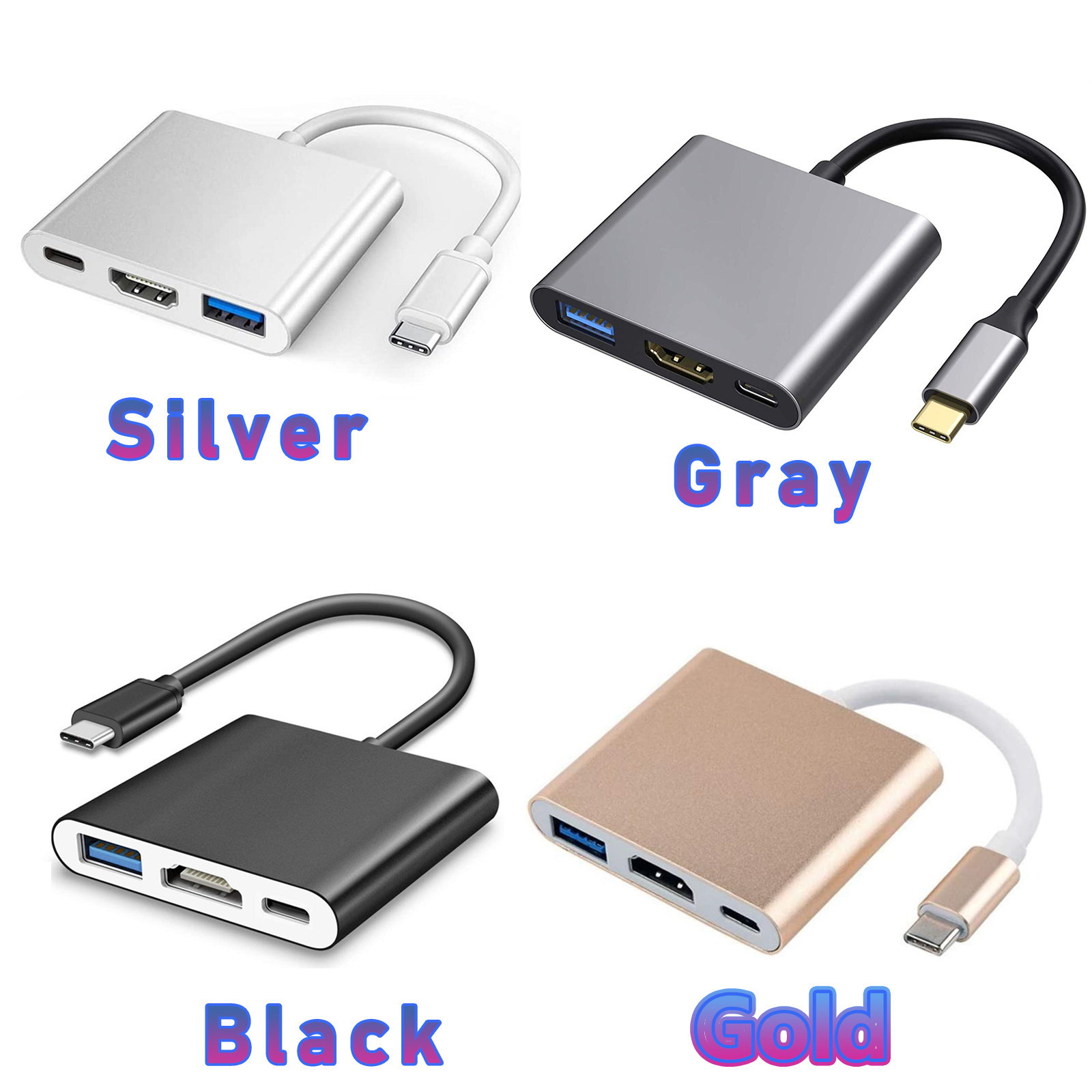 Type C HDMI 変換ケーブル USB Type C HDMI 変換アダプター  スマホ / テレビ 接続 ケーブル Switchなど 4k解像度 対応 |  | 09