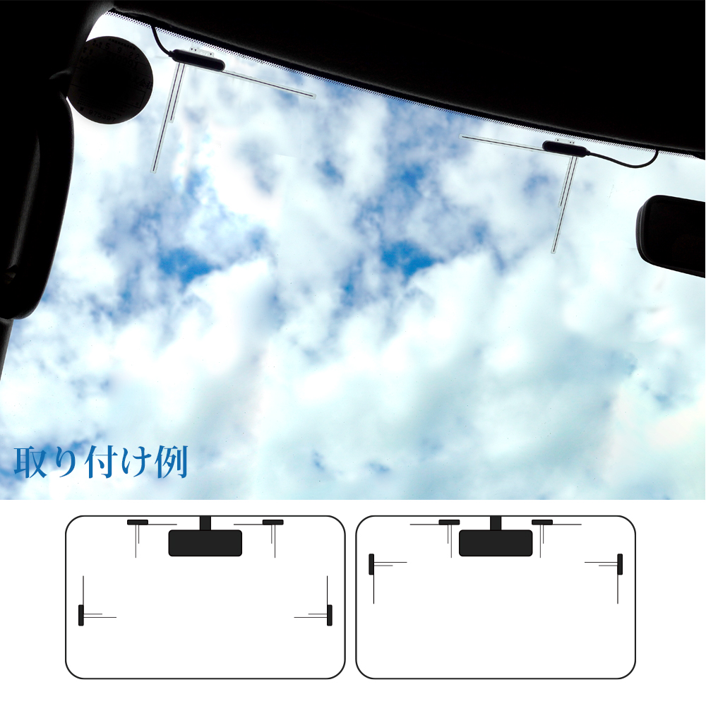 地デジチューナー 小型 4×4 HDMI RCA フルセグチューナー フルHD