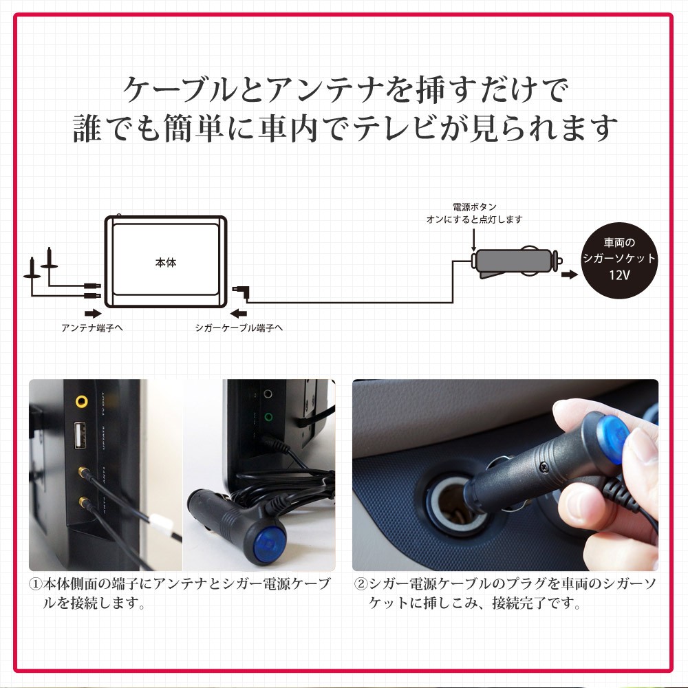ヘッドレストモニター 11 6インチ 地デジ フルセグ テレビ 後部座席 後付け モニター 送料無 Ha118tv as リアモニター 車載 セール商品 チューナー内蔵