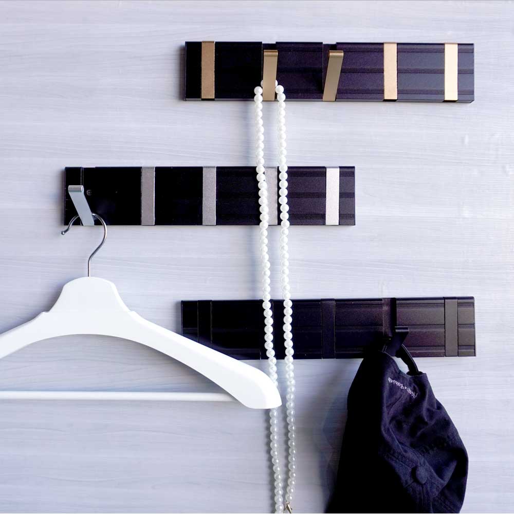 コートハンガー 壁掛けハンガーフック ハンガーフック 収納 フック 5連