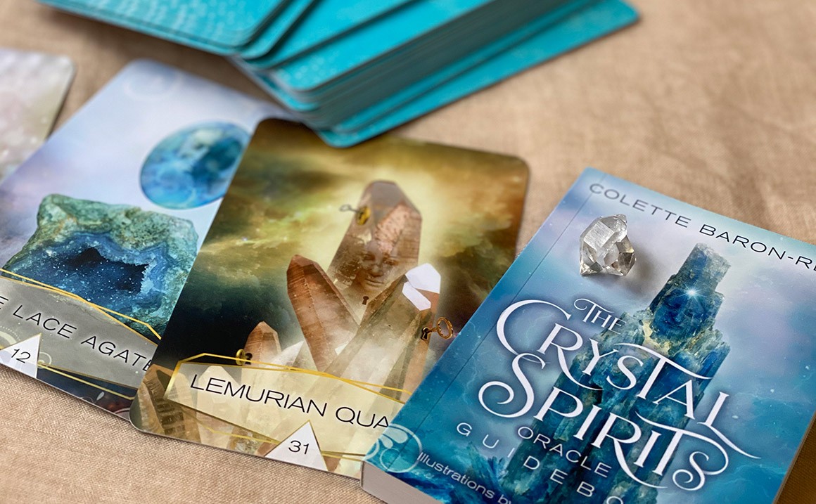 クリスタルスピリットオラクル （ 日本語解説書付き コレット・バロン