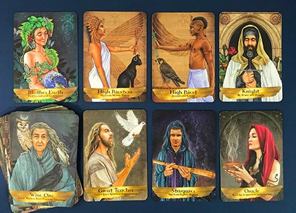 エンジェルズ＆アンセスターズオラクルカード （ 日本語解説書付き