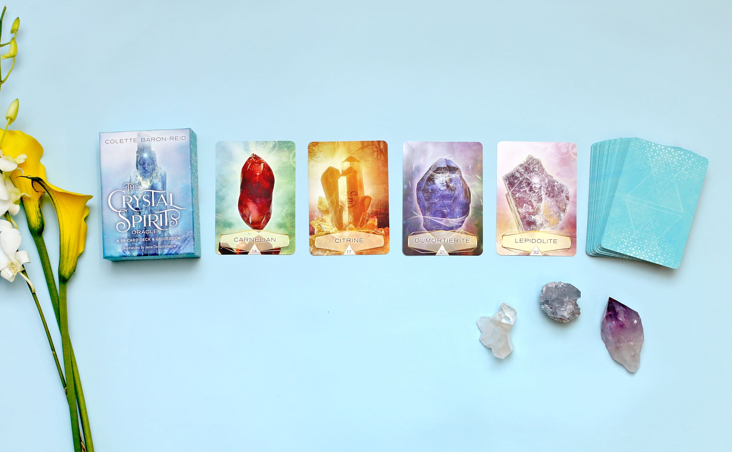 クリスタルスピリットオラクル （ 日本語解説書付き コレット・バロン