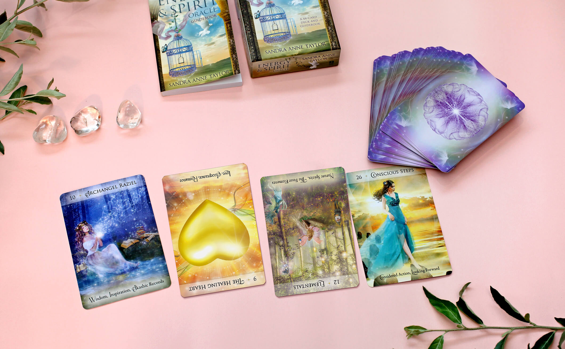 エナジー＆スピリットオラクル （ 日本語解説書付き オラクルカード