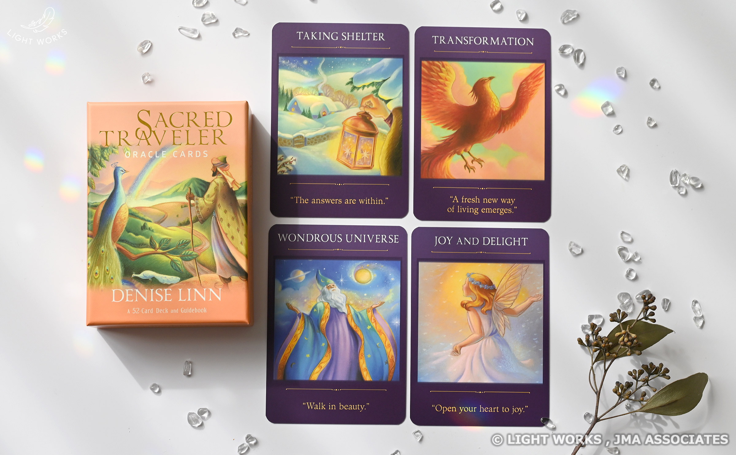 先着特典付き】セイクレッドトラベラーオラクルカード（フェロー