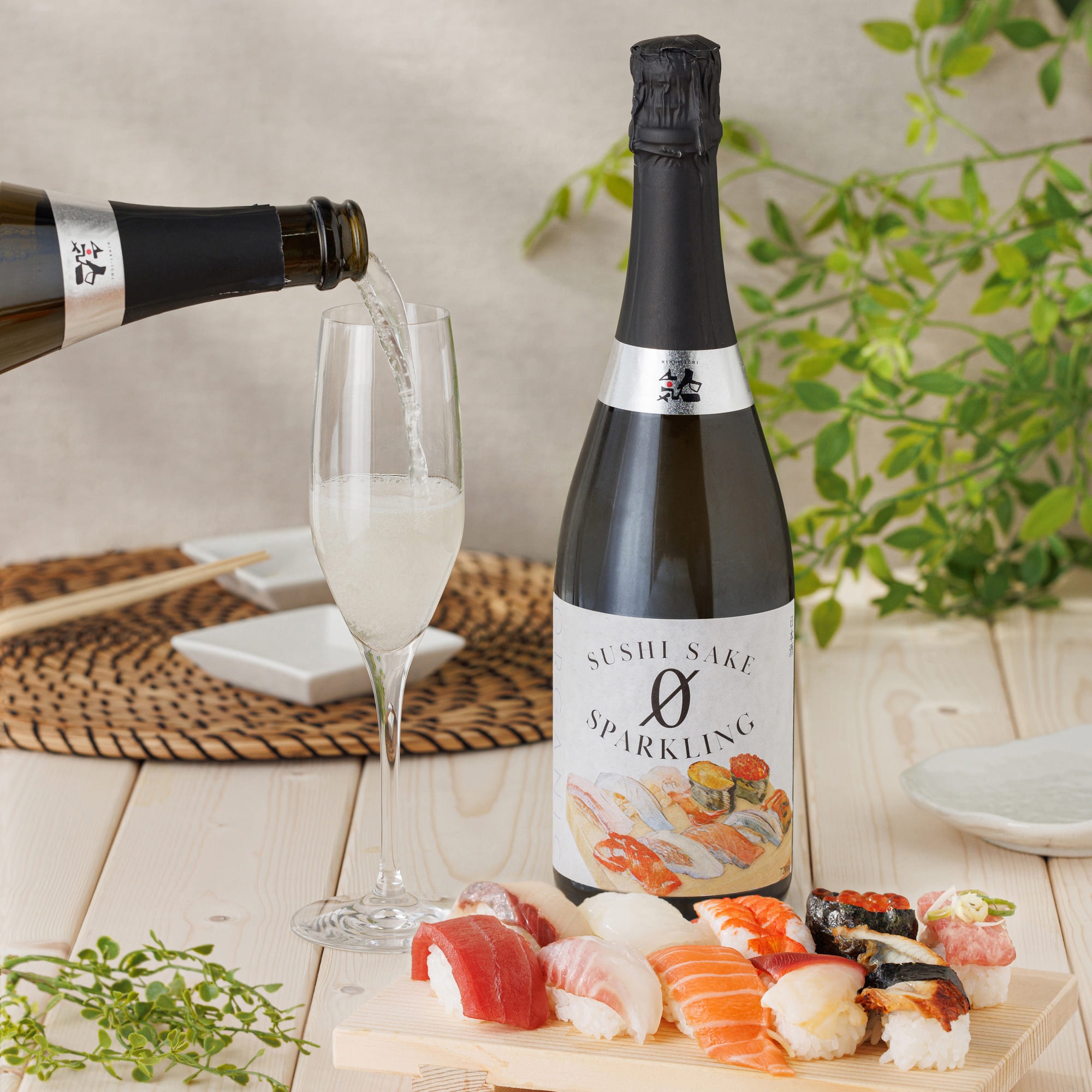 SUSHI SAKE 0 SPARKLING ORGANIC 寿司に合う オーガニック