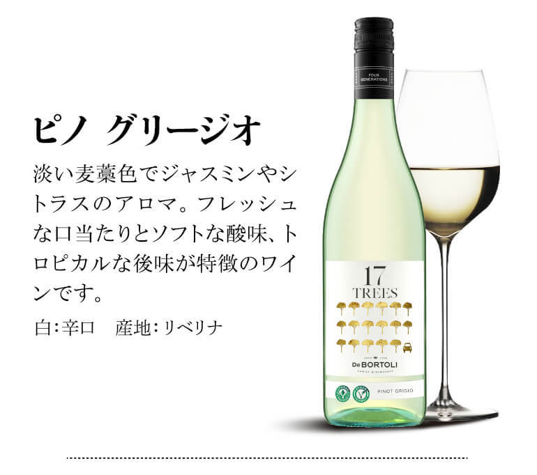 赤ワイン デ ボルトリ 17 TREES（セブンティーン ツリーズ