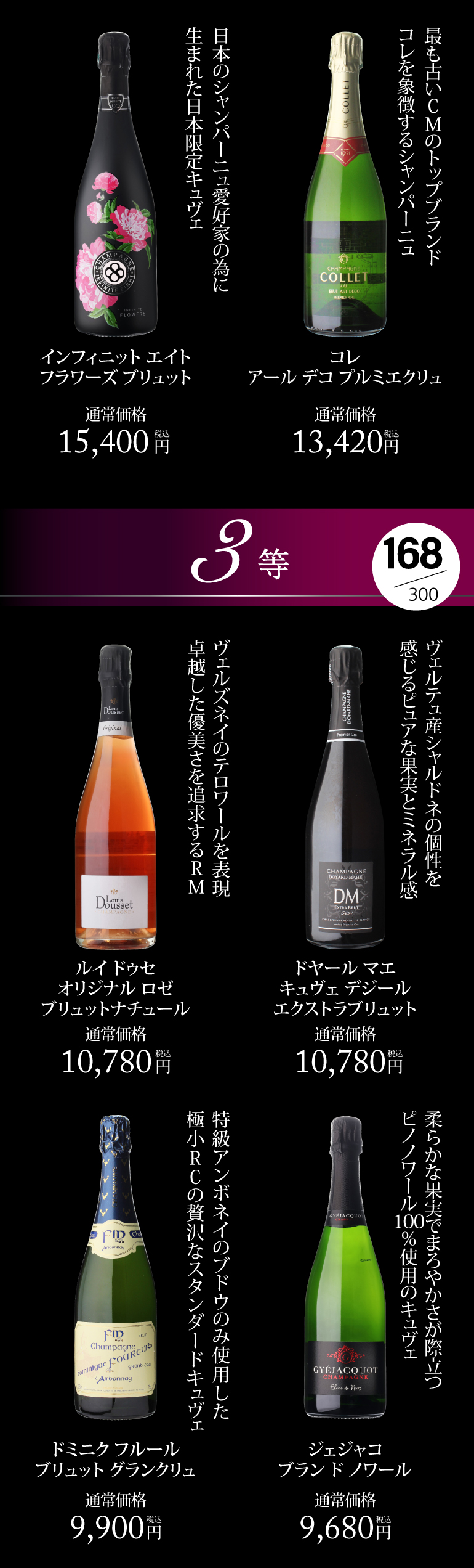 シャンパンくじ104弾