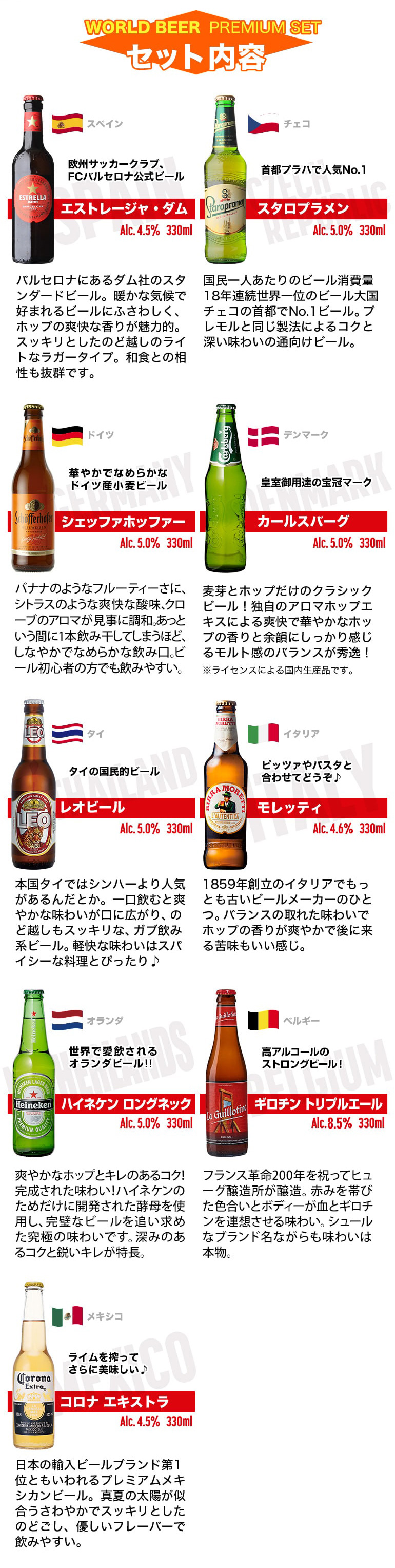 海外ビール9本セット