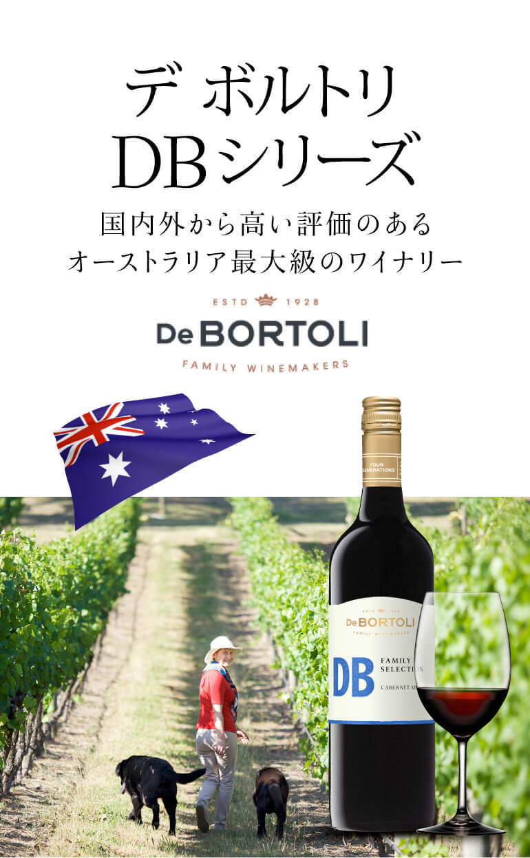 海外限定】 シラーズ デ 750ml 赤ワイン カベルネ ボルトリ ディービー ファミリーセレクション DB 2021 オーストラリア デボルトリ  ワイン