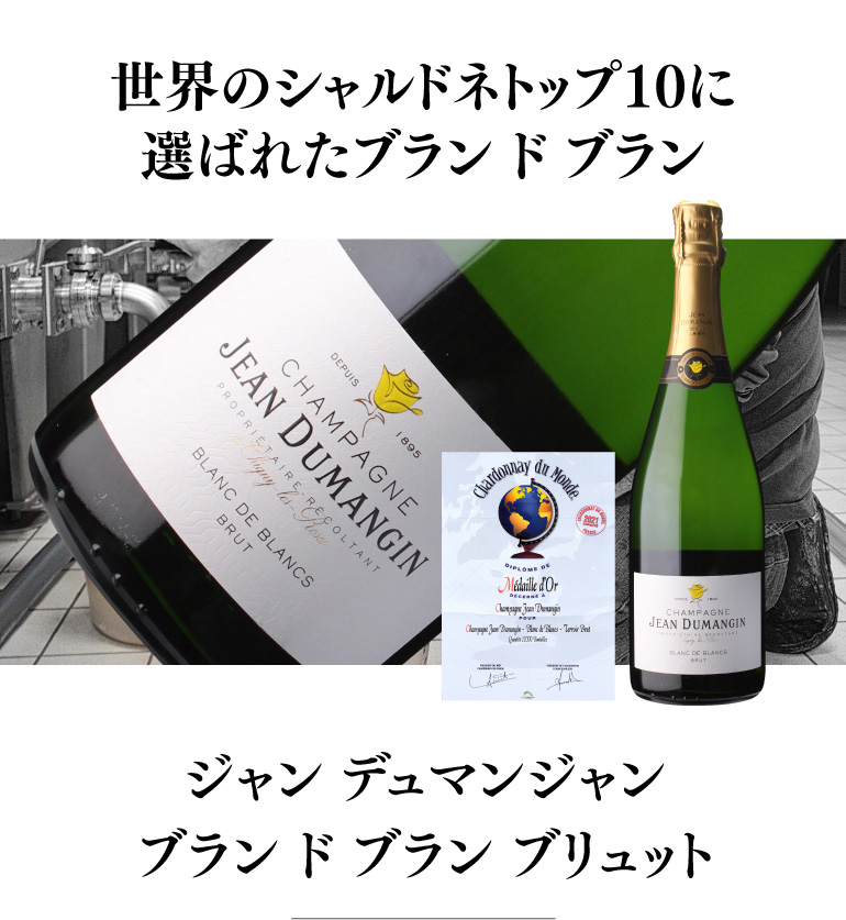 シャンパーニュ ジャン デュマンジャン ブラン ド ブリュット