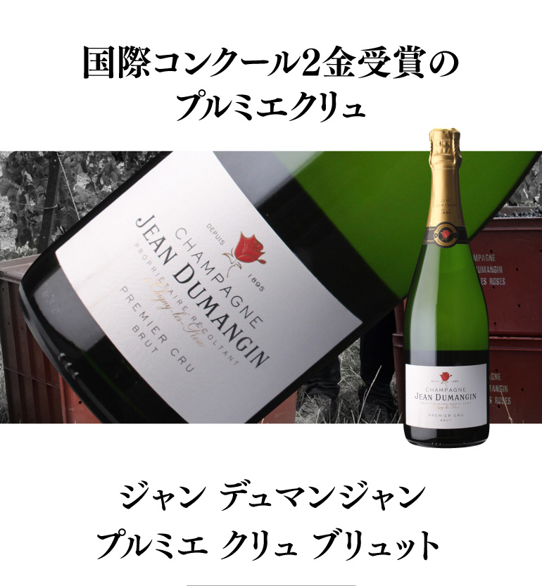 ワインセット 1本当たり5,000 円(税込) 送料無料 シャンパーニュ ジャン デュマンジャン 2本セット 750ml フランス シャンパン  :w956:シャンパンハウスYahoo!店 - 通販 - Yahoo!ショッピング