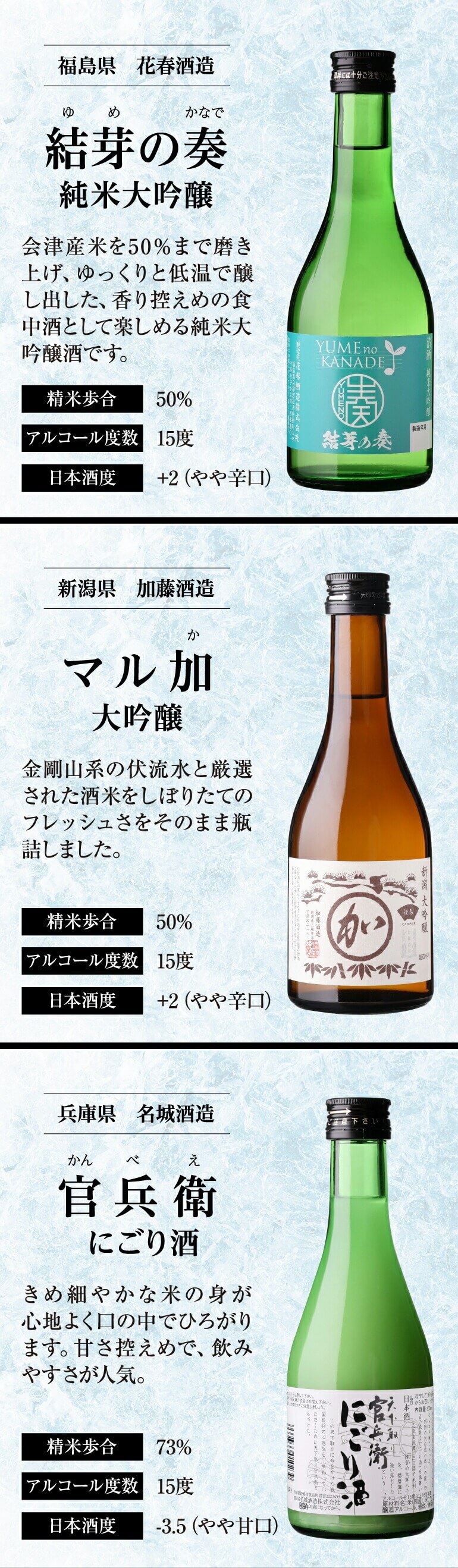 おちょこ付き日本酒セット