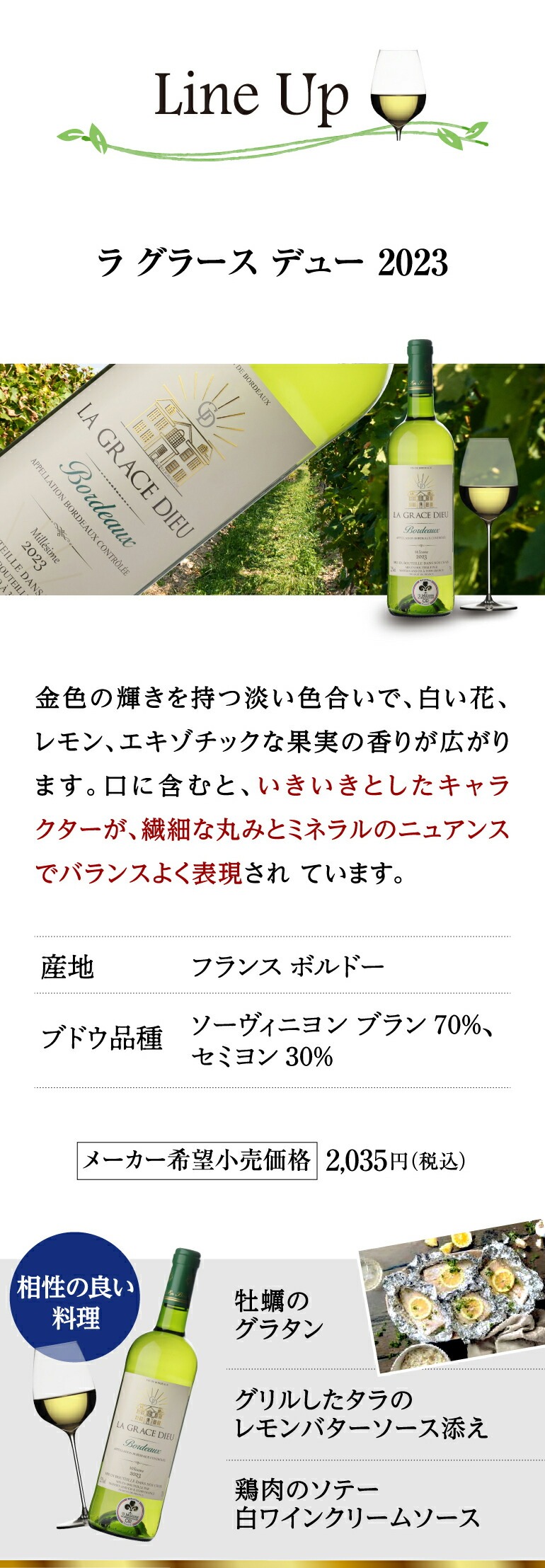 ボルドー白ワイン6本セット