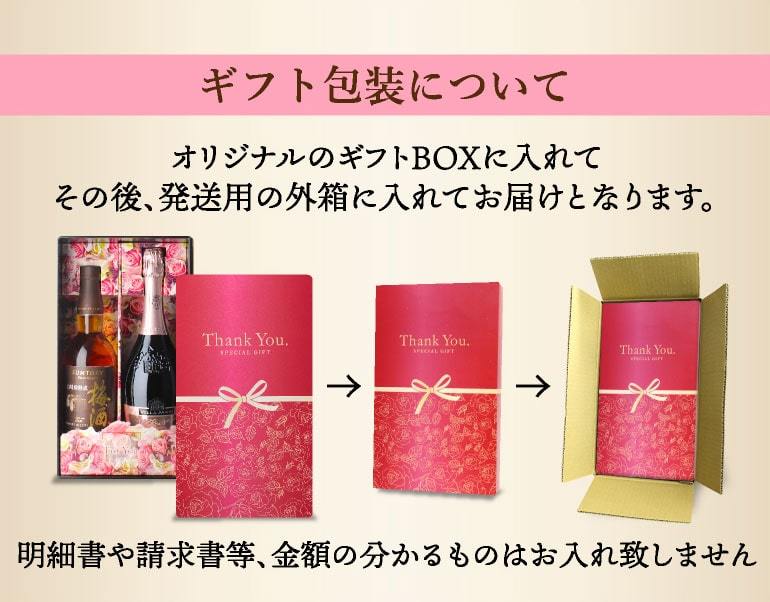 ワイン ワインセット 送料無料 中元 ギフトBOX ロゼスパークリング