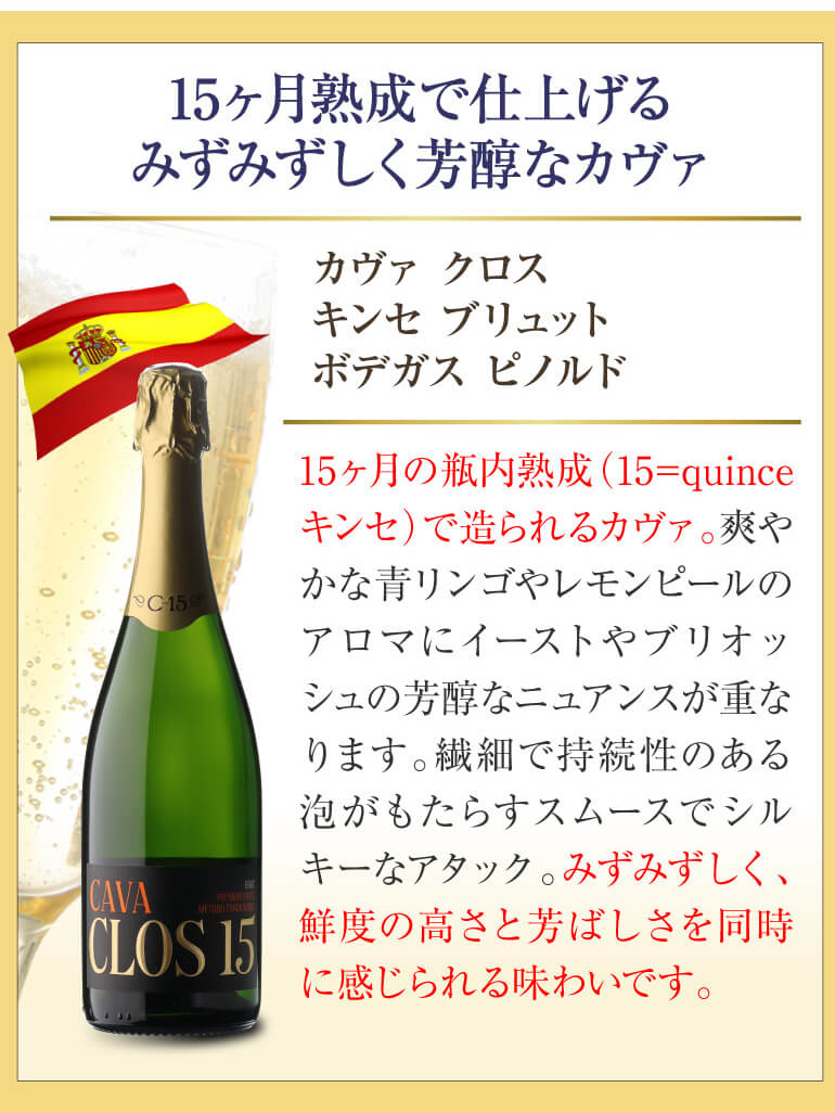 1本あたり1,980円(税込) 送料無料 シャンパン製法辛口泡6本セット 22弾