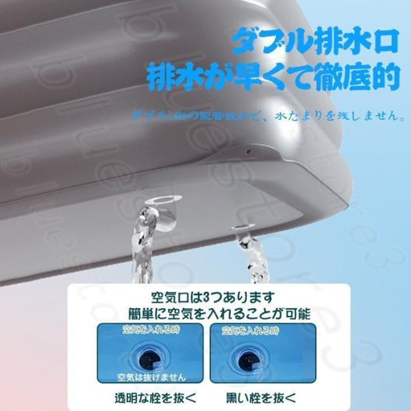 家庭用プール エアプール 家庭用 水泳 オーバルプール 子供用 紫外線対策 滑り台付き】 ファミリープール 水遊び 自動充気 【 水遊び 