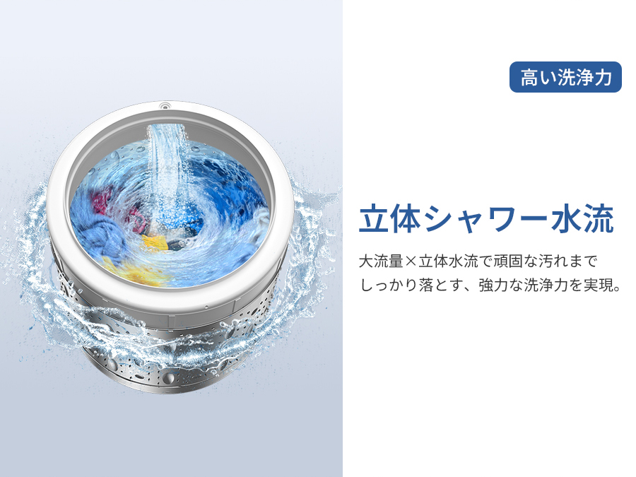 ＼爆買WEEK★37990円→34990円／SAMKYO 洗濯機 7kg 全自動 一人暮らし 透明ガラスドア 槽洗浄 予約機能 コンパクト 1-3人用 部屋干し 静音 B700 | SAMKYO | 05