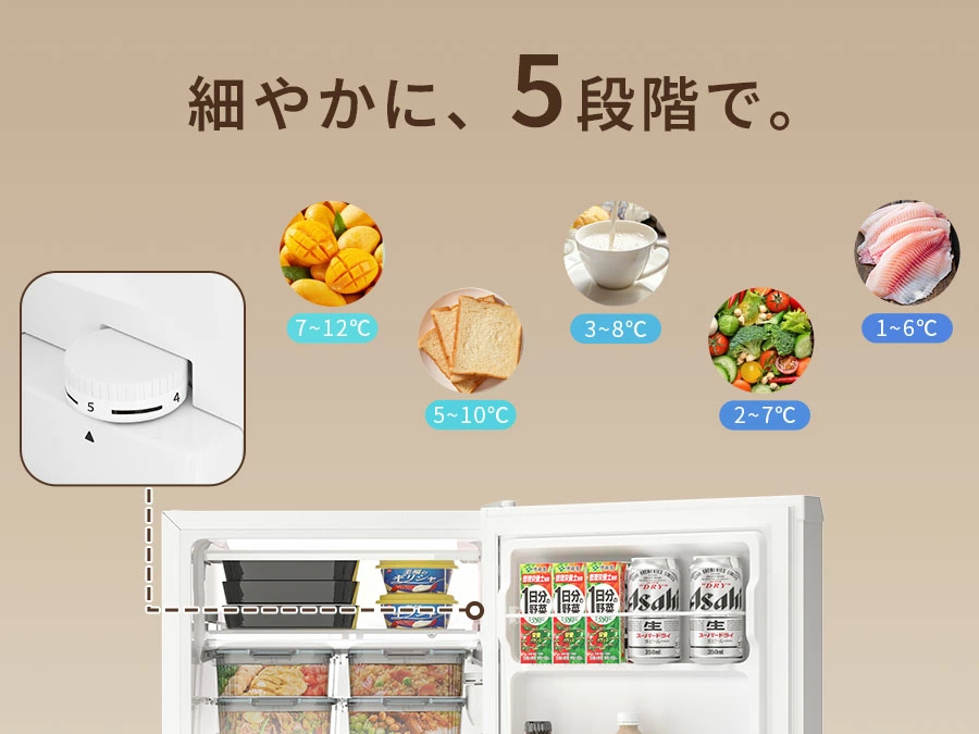 新春SALE！SAMKYO 冷蔵庫 スリム 65L 幅44.4cm 小型 直冷式 右開き 1ドア 静音 耐熱天板 一人暮らし用 GU65S |  | 09