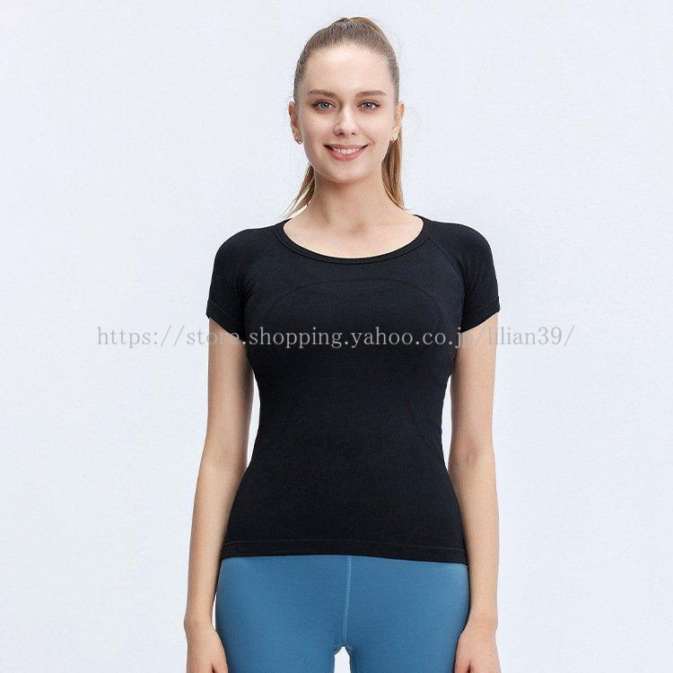 lululemon ルルレモン レディース 速乾し Tシャツ ヨガウエア 涼しい