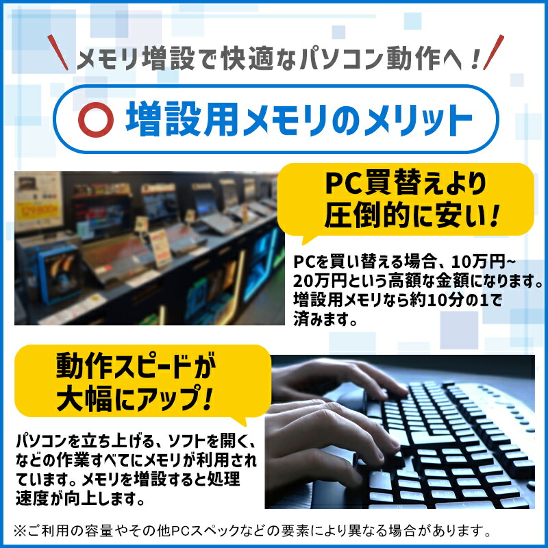 新品 HCMA 互換増設メモリ ノートPC用メモリ PC3L-12800 DDR3L 1600