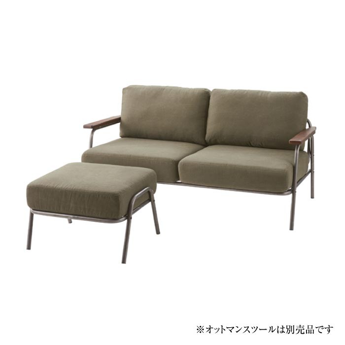 東谷 ハウル サージ ボイド 2人掛け ソファ デニム風 ソフト