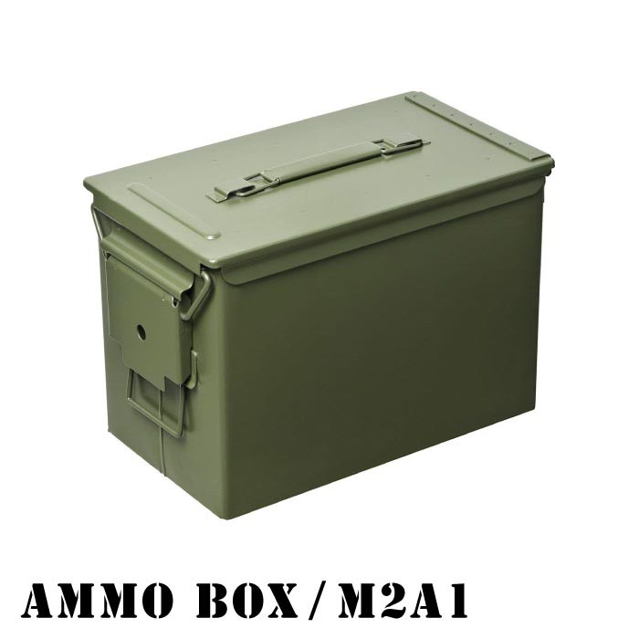AMMO BOX ｱﾝﾓﾎﾞｯｸｽ ﾐﾘﾀﾘｰ US（プラス） AMMO BOX アンモボックス M2A1タイプ Fat .50タイプ SAW