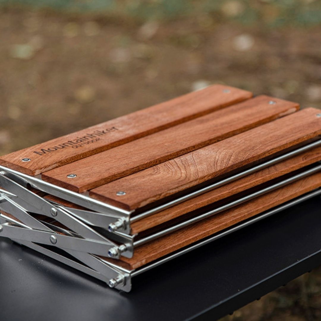 Mountainhiker 折り畳み式3段ラック キャンプ用品 フォールディング