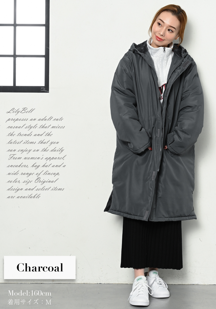ベンチコート レディース メンズ 兼用 ロングコート キルティングコート ジャケット コート 冬 キルティング ロング 中綿 フード付き M/L/LL  大きいサイズ