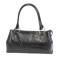 本革×軽量ナイロン l1465-ブラック