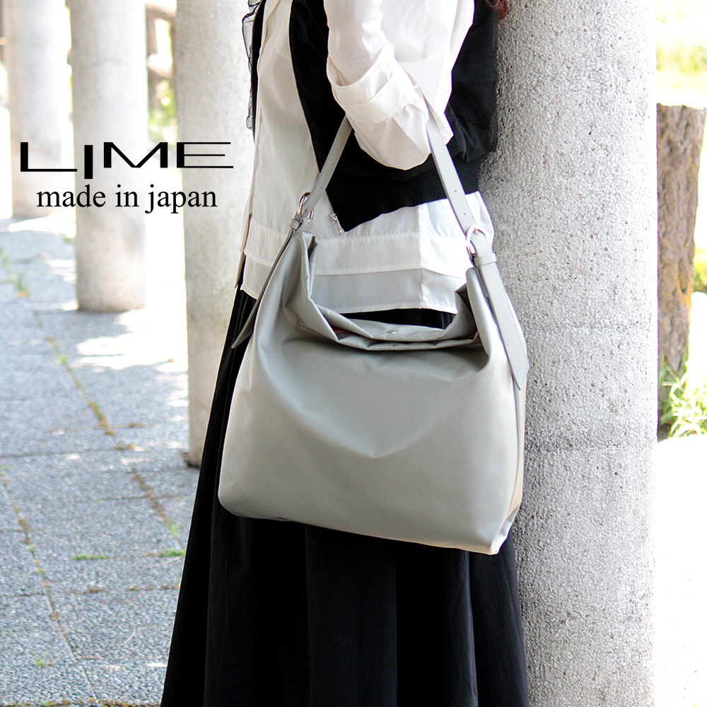 LIME made in japan ショルダーバッグ レディース ワンショルダー A4