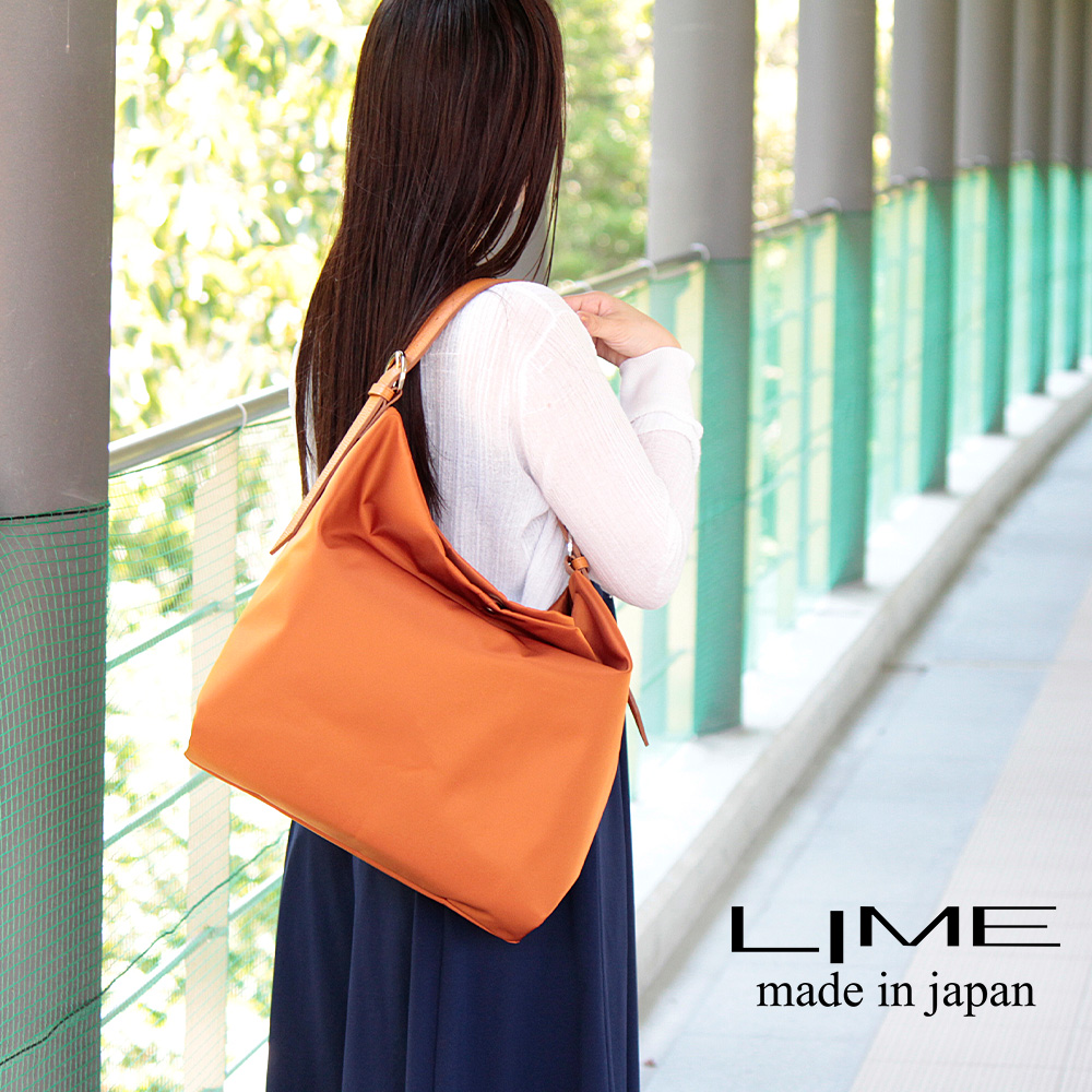 LIME made in japan ショルダーバッグ レディース ワンショルダー A4