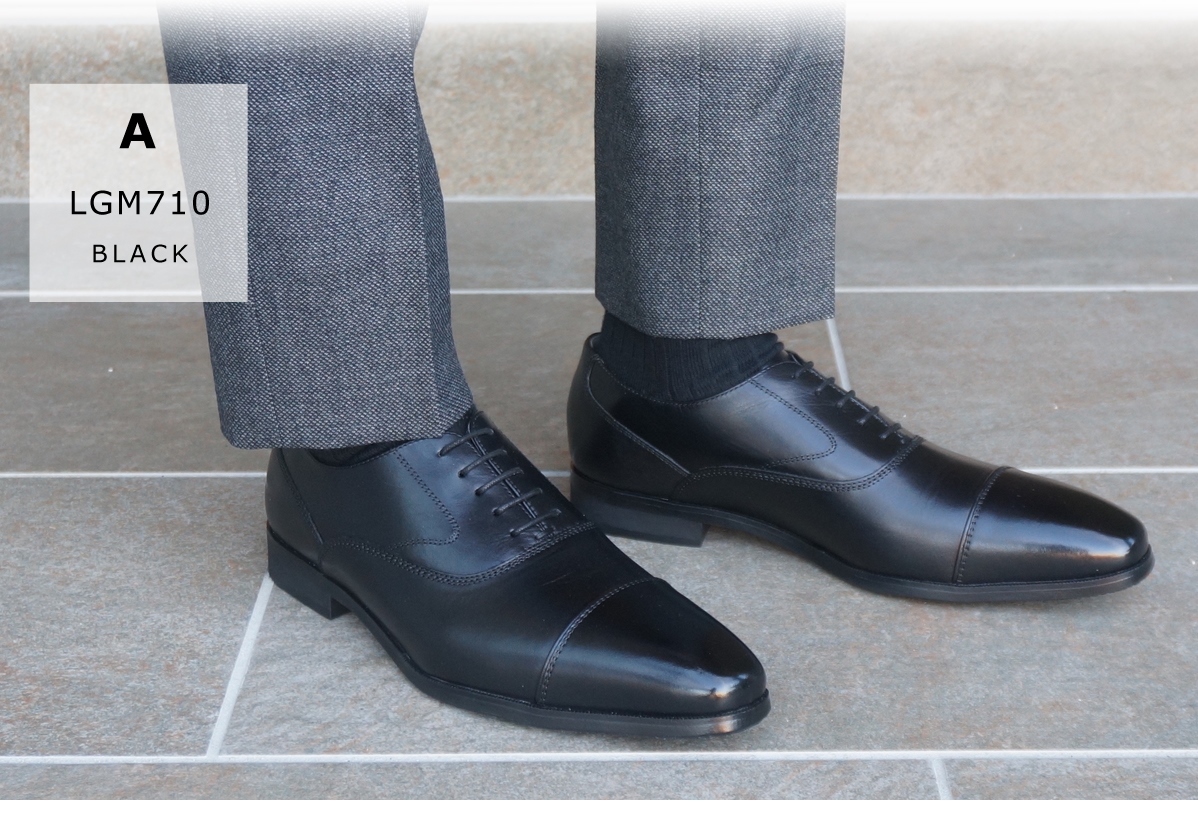 高評価5.00 伝統の技術 マッケイ製法 ビジネスシューズ 本革 革靴 メンズ 紳士靴 24.5cm...