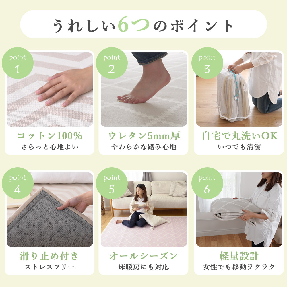 うれしい6つのポイント