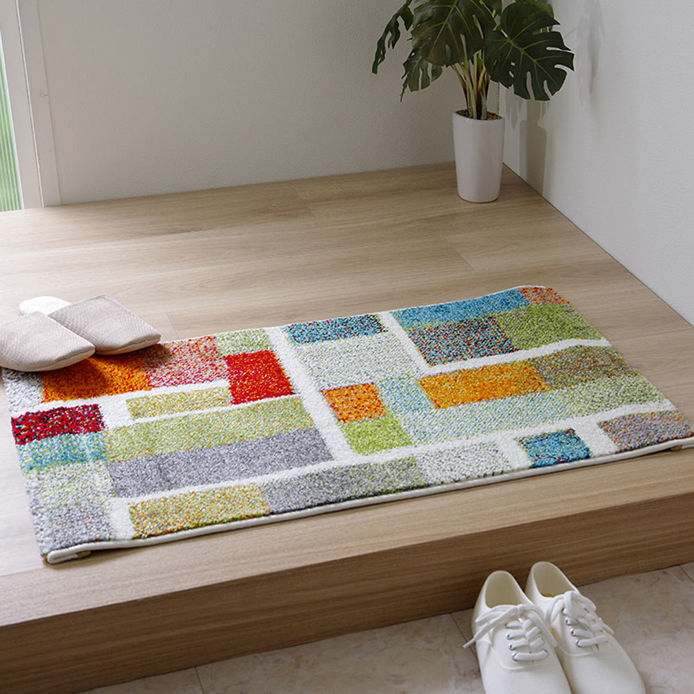 イケヒコ エデン 玄関マット マット 約50×80cm 敬老の日 : ラグ