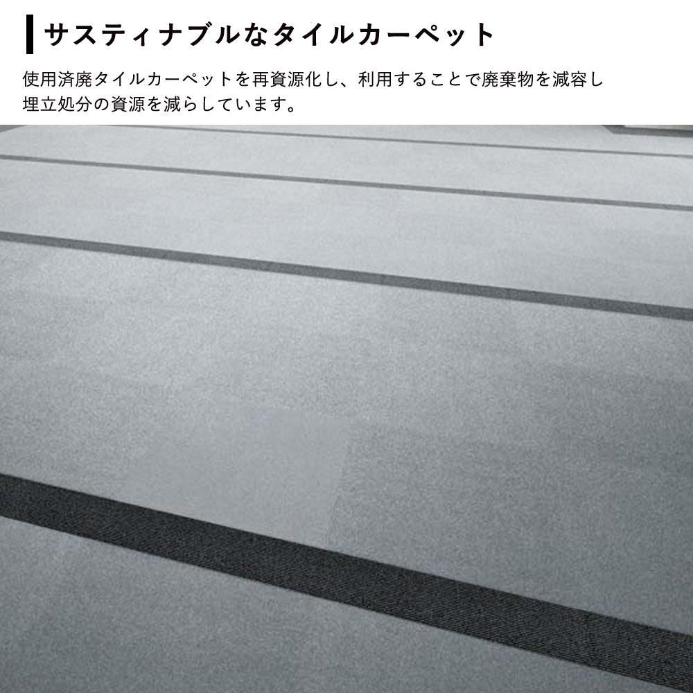 タイルカーペット ECOS(エコス)/PX-4200 /約50×50cm 同色20枚セット