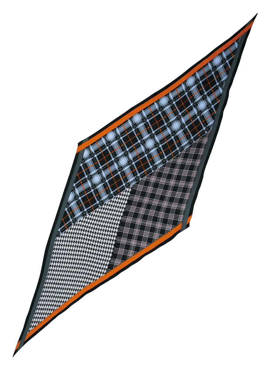 スカーフ Li-fin リフィン SK-111 シルク100% 51×134cm 日本製