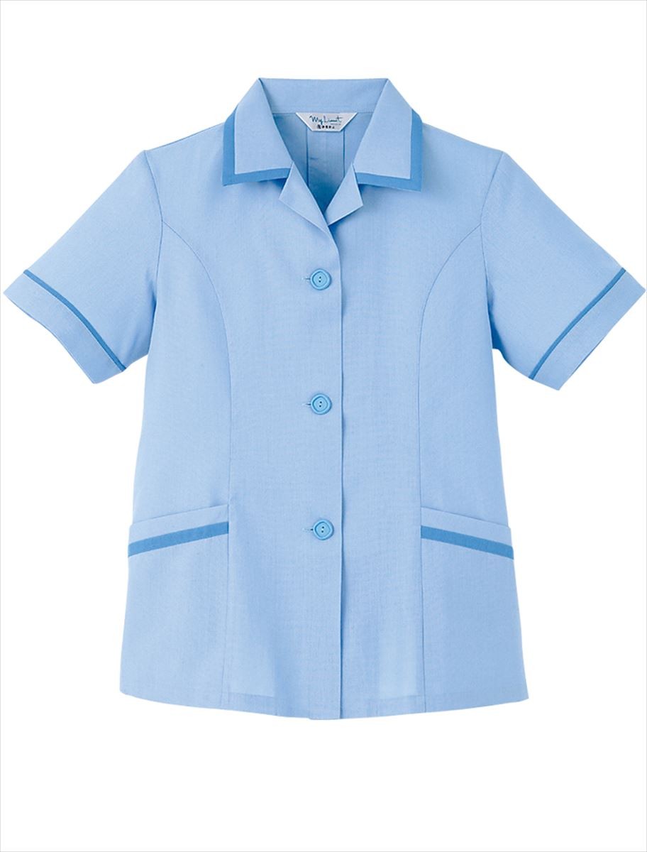 スモック 半袖 レディース UNIWEAR ユニウェア SL-310 SS〜4L
