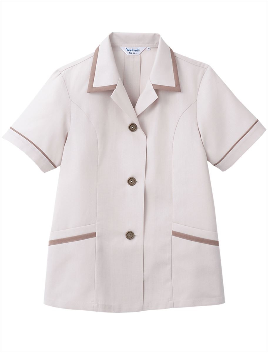 スモック 半袖 レディース UNIWEAR ユニウェア SL-310 SS〜4L