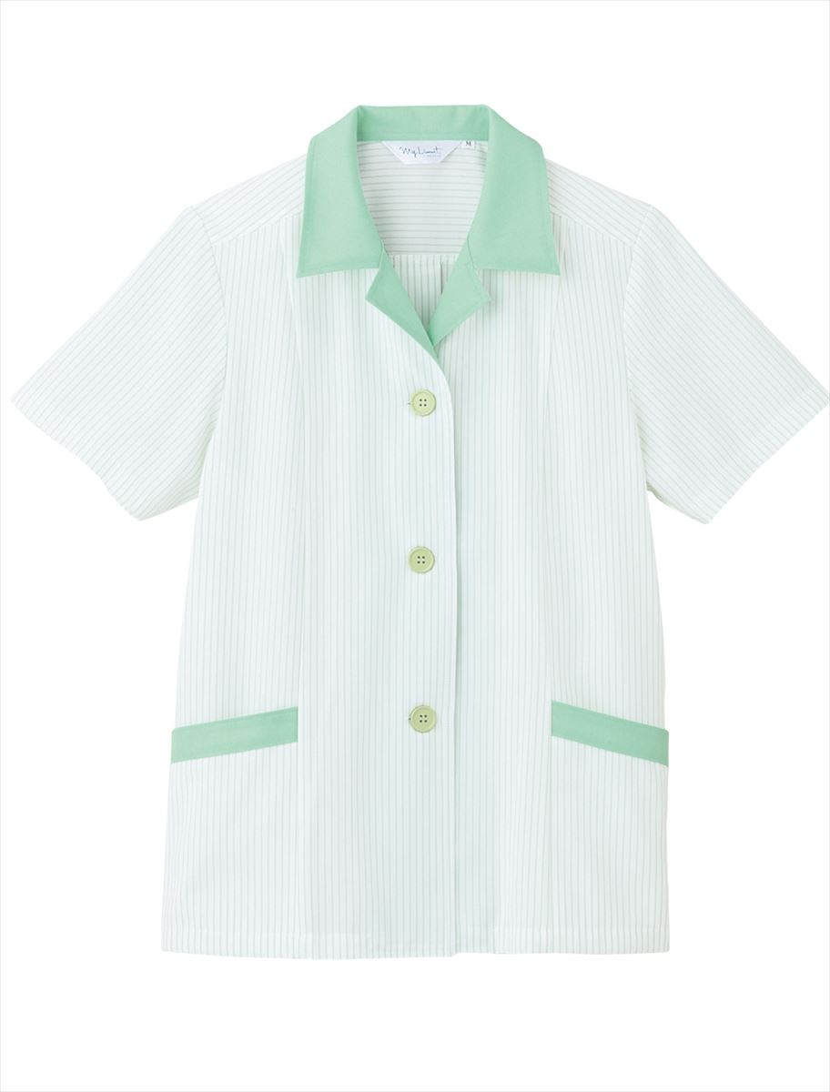 スモック 半袖 レディース UNIWEAR ユニウェア SL-550 SS〜4L 日本製生地使用 スモック 半袖 レディース UNIWEAR ユニウェア SL-550 SS〜4L