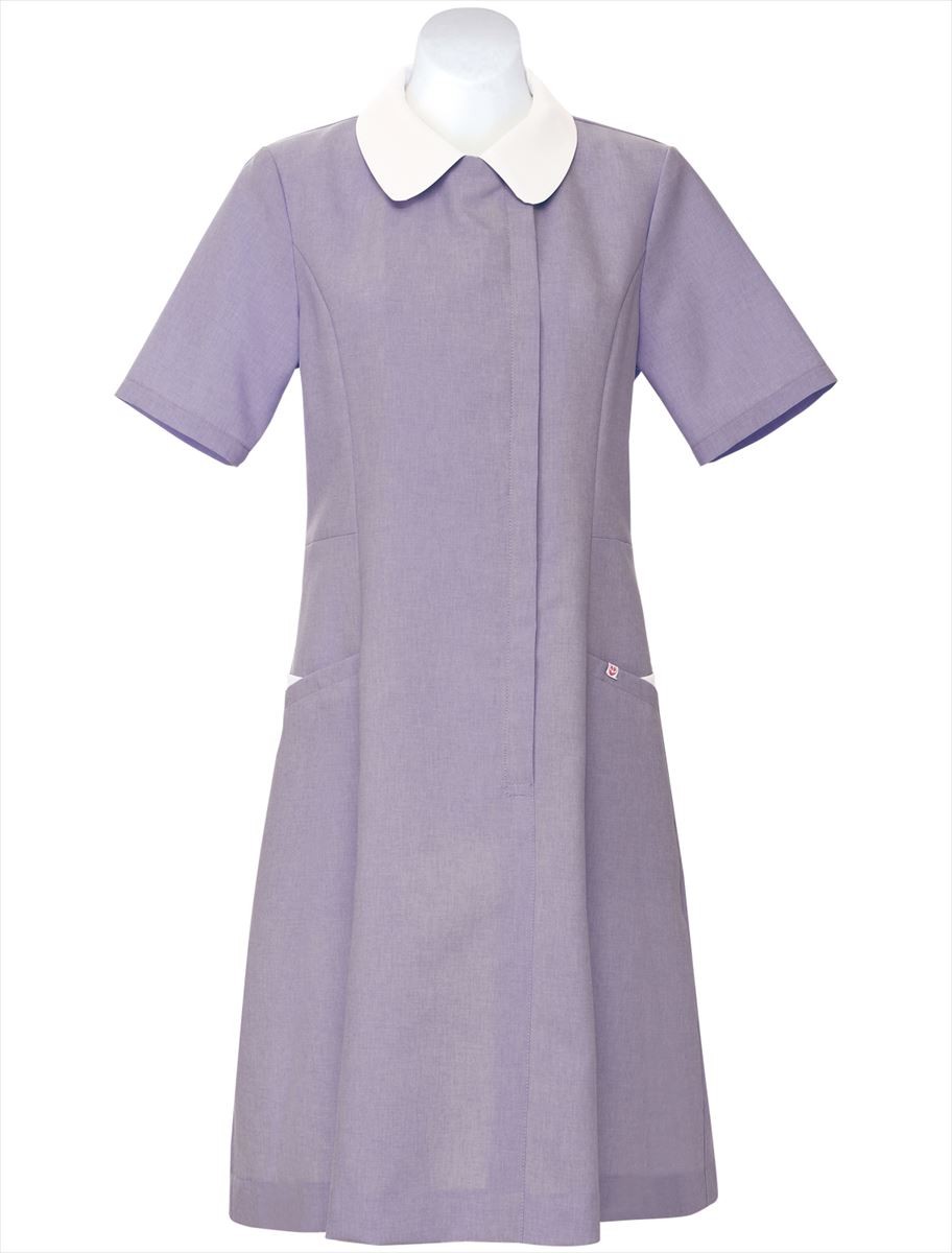スモック レディース UNIWEAR ユニウェア L-1950 日本製生地使用 スモック 半袖 レディース UNIWEAR ユニウェア SL-310 SS〜4L