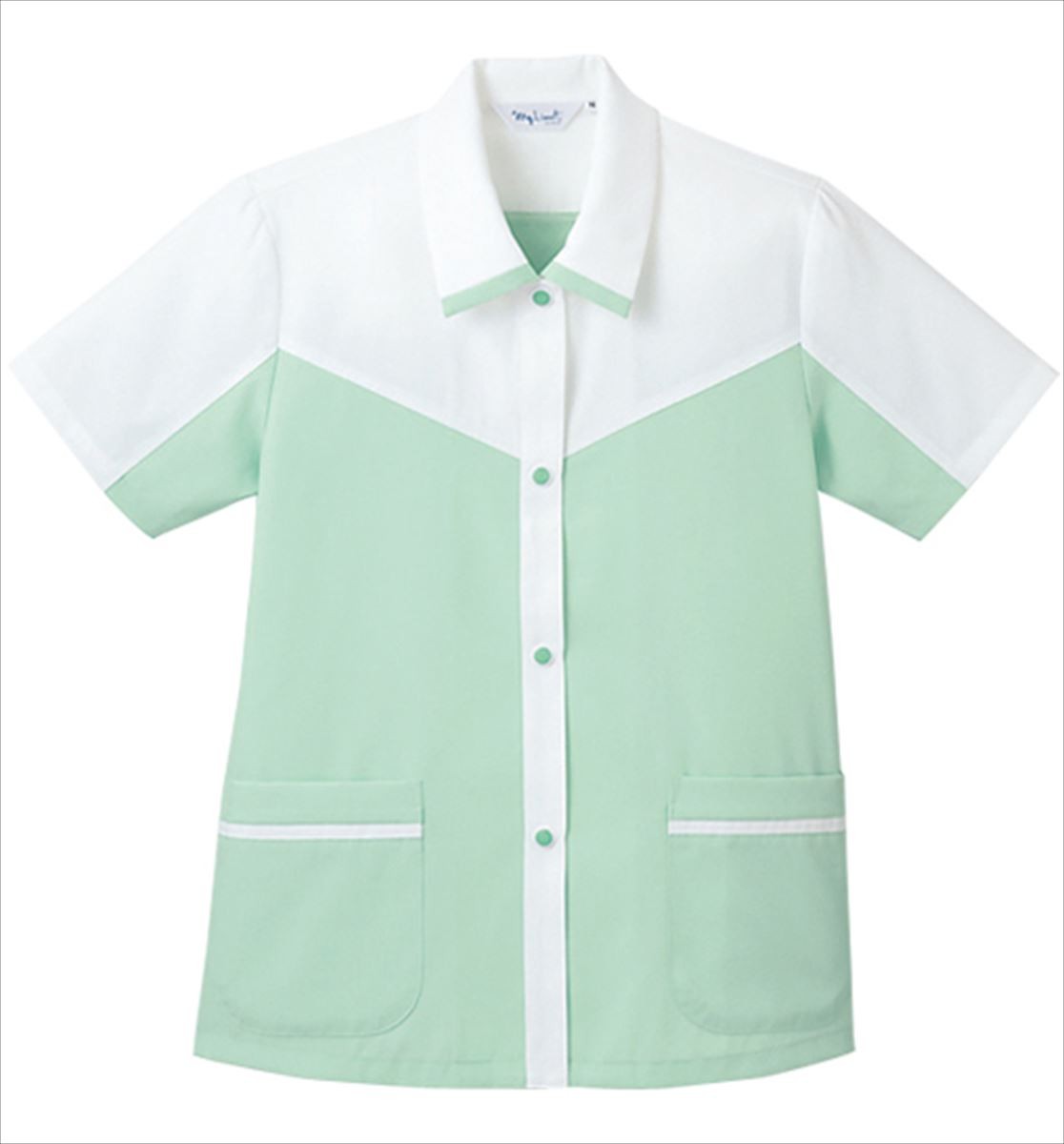 スモック 半袖 レディース UNIWEAR ユニウェア SL-933 日本製生地使用 Amazon.co.jp: [ユニウェア] レディース 半袖 スモック SL-933