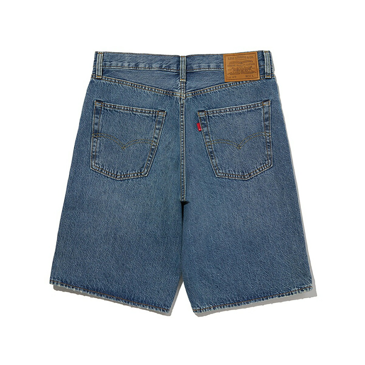 Levi's LEVIS 478 BAGGY SHORTS MEDIUM INDIGO 001jm0005