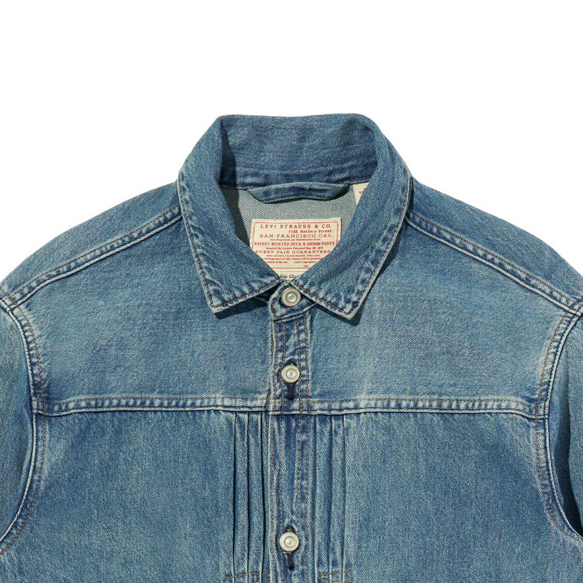 Levi's（リーバイス） LEVIS VINTAGE PLEATS TRUCKER JAKET MEDIUM