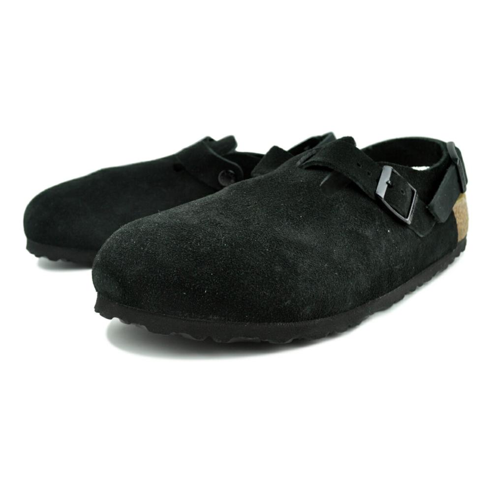 BIRKENSTOCK TOKIO II SUEDE (REGULAR FIT) BLACK 1028337